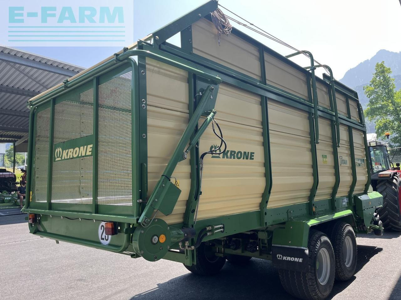 Krone titan 6-48 gl all in - Remolque volquete agrícola: foto 5 Krone titan 6-48 gl all in - Remolque volquete agrícola: foto 5