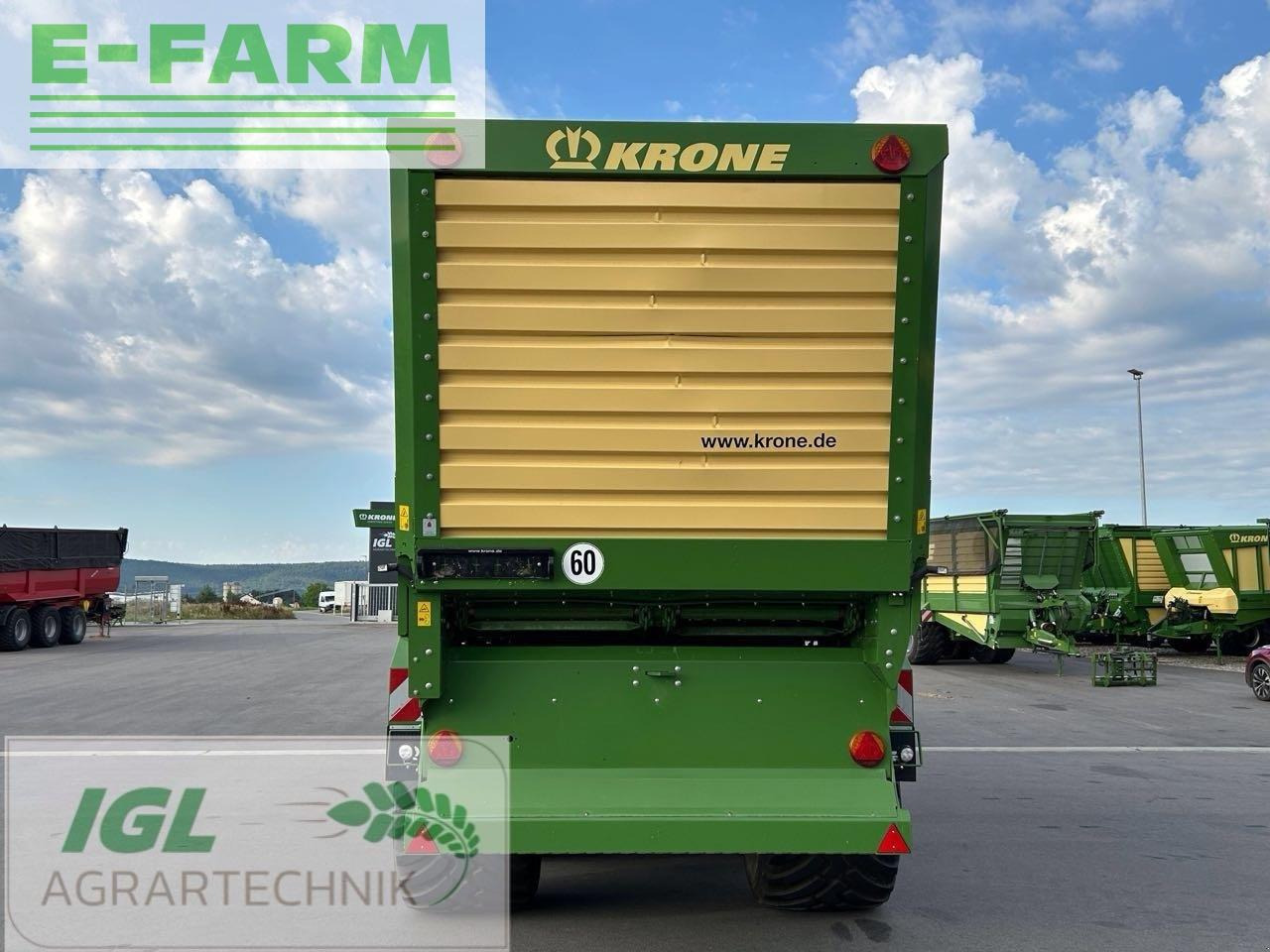 Remolque volquete agrícola Krone tx 560: foto 6