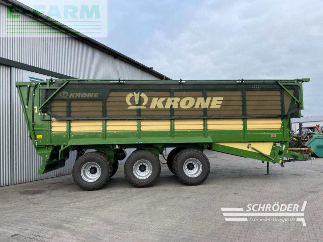 Krone tx 560 | waage + laderaumabdeckung - Remolque volquete agrícola: foto 2 Krone tx 560 | waage + laderaumabdeckung - Remolque volquete agrícola: foto 2