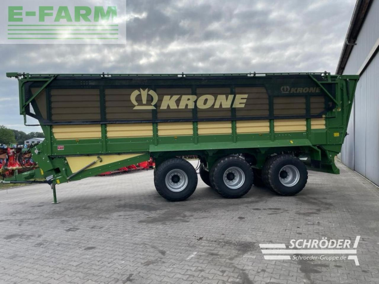 Krone tx 560 | waage + laderaumabdeckung - Remolque volquete agrícola: foto 4 Krone tx 560 | waage + laderaumabdeckung - Remolque volquete agrícola: foto 4