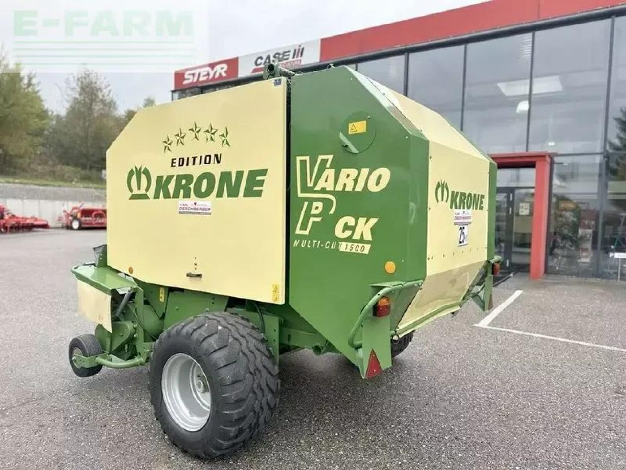 Krone vario pack 1500 multi cut rundballenpresse - Empacadora de pacas cuadradas: foto 4 Krone vario pack 1500 multi cut rundballenpresse - Empacadora de pacas cuadradas: foto 4