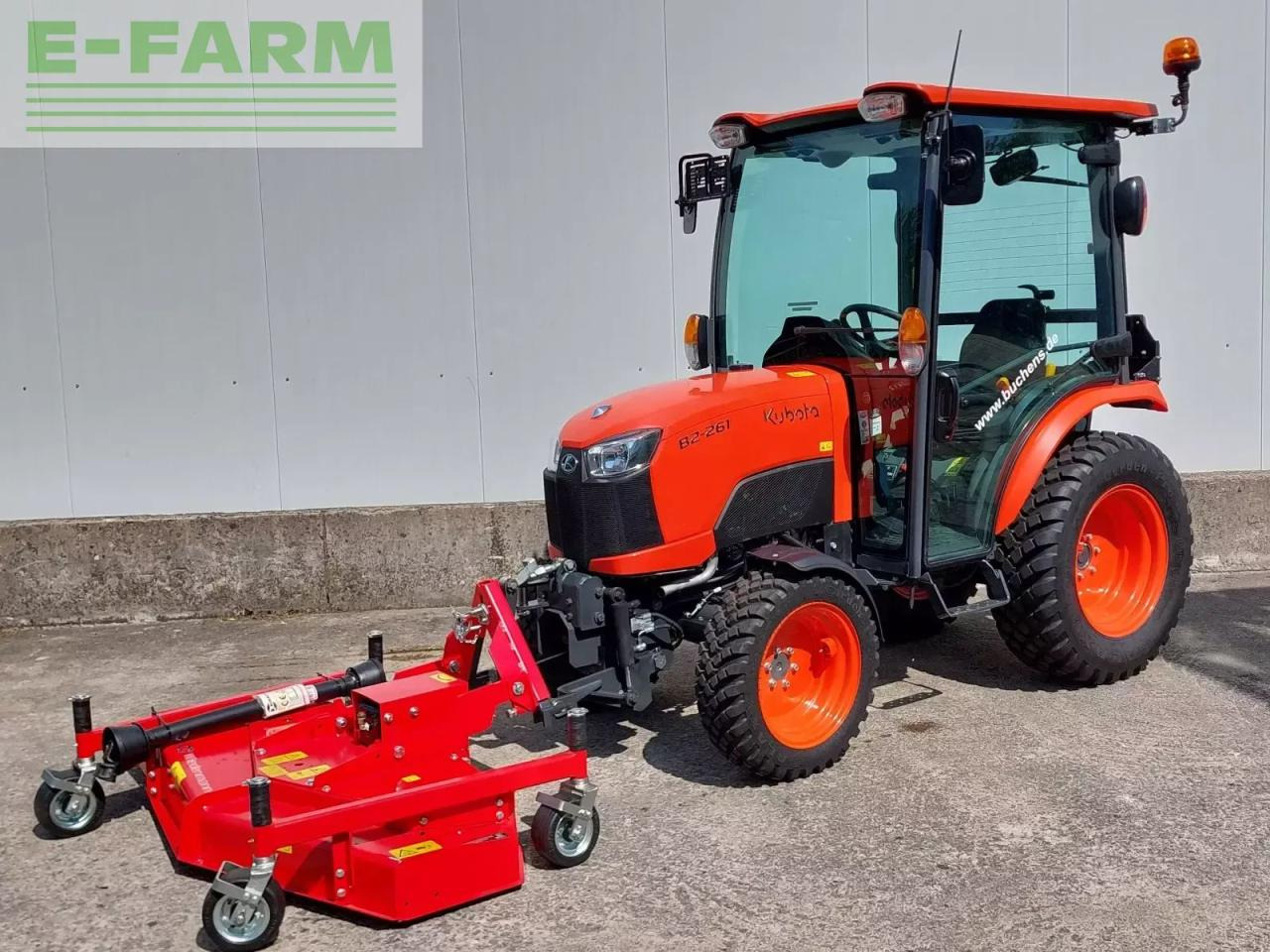 Kubota b2-261 h cab - Tractor: foto 3 Kubota b2-261 h cab - Tractor: foto 3