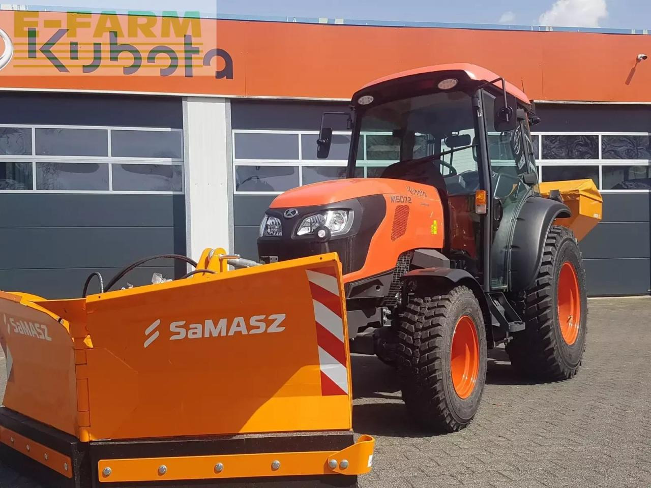 Kubota m5072 narrow winterdienstpaket - Tractor: foto 1 Kubota m5072 narrow winterdienstpaket - Tractor: foto 1