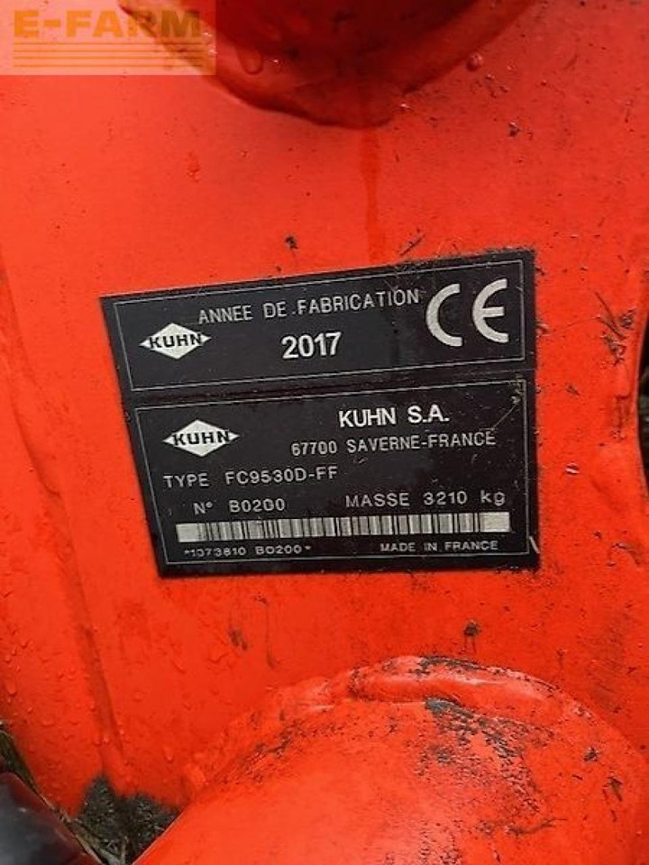 Kuhn fc 9530 d ff - Segadora: foto 4 Kuhn fc 9530 d ff - Segadora: foto 4