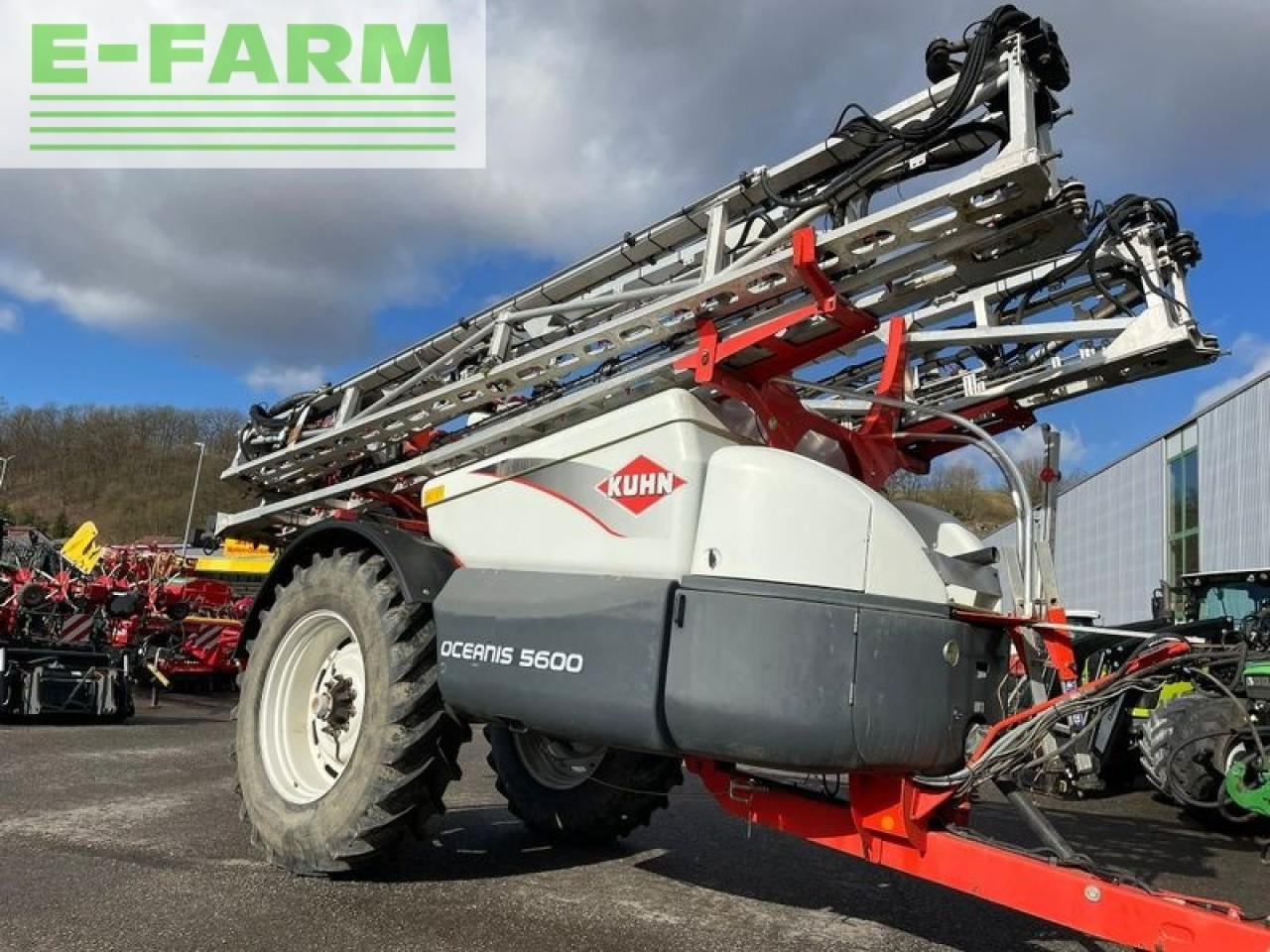 Kuhn oceanis 5600 - Pulverizador arrastrado: foto 4 Kuhn oceanis 5600 - Pulverizador arrastrado: foto 4
