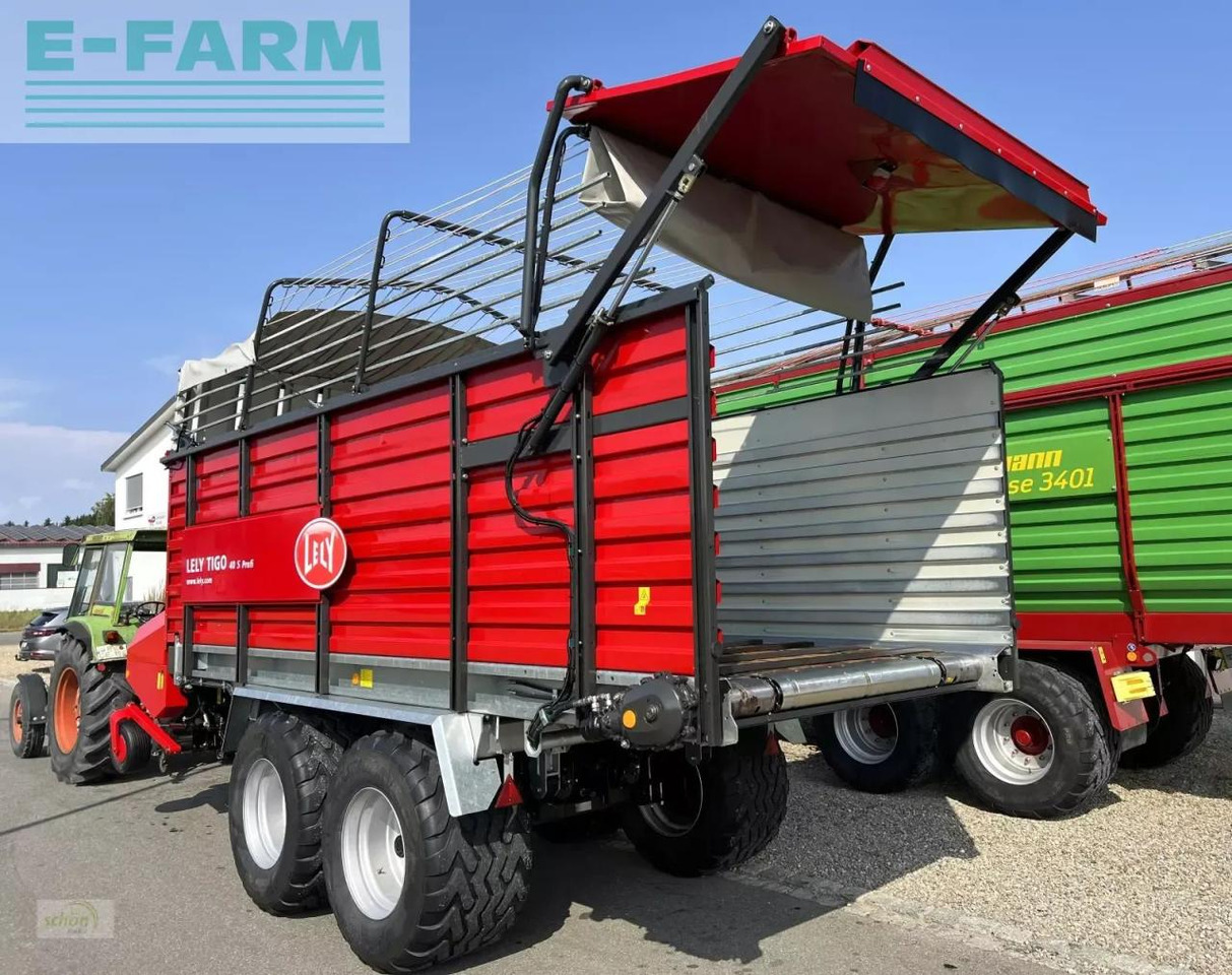 Lely tigo 40 s profi - tigo 40 ms mit großer bereifung - topzustand und topausstattung - Remolque autocargador: foto 5 Lely tigo 40 s profi - tigo 40 ms mit großer bereifung - topzustand und topausstattung - Remolque autocargador: foto 5