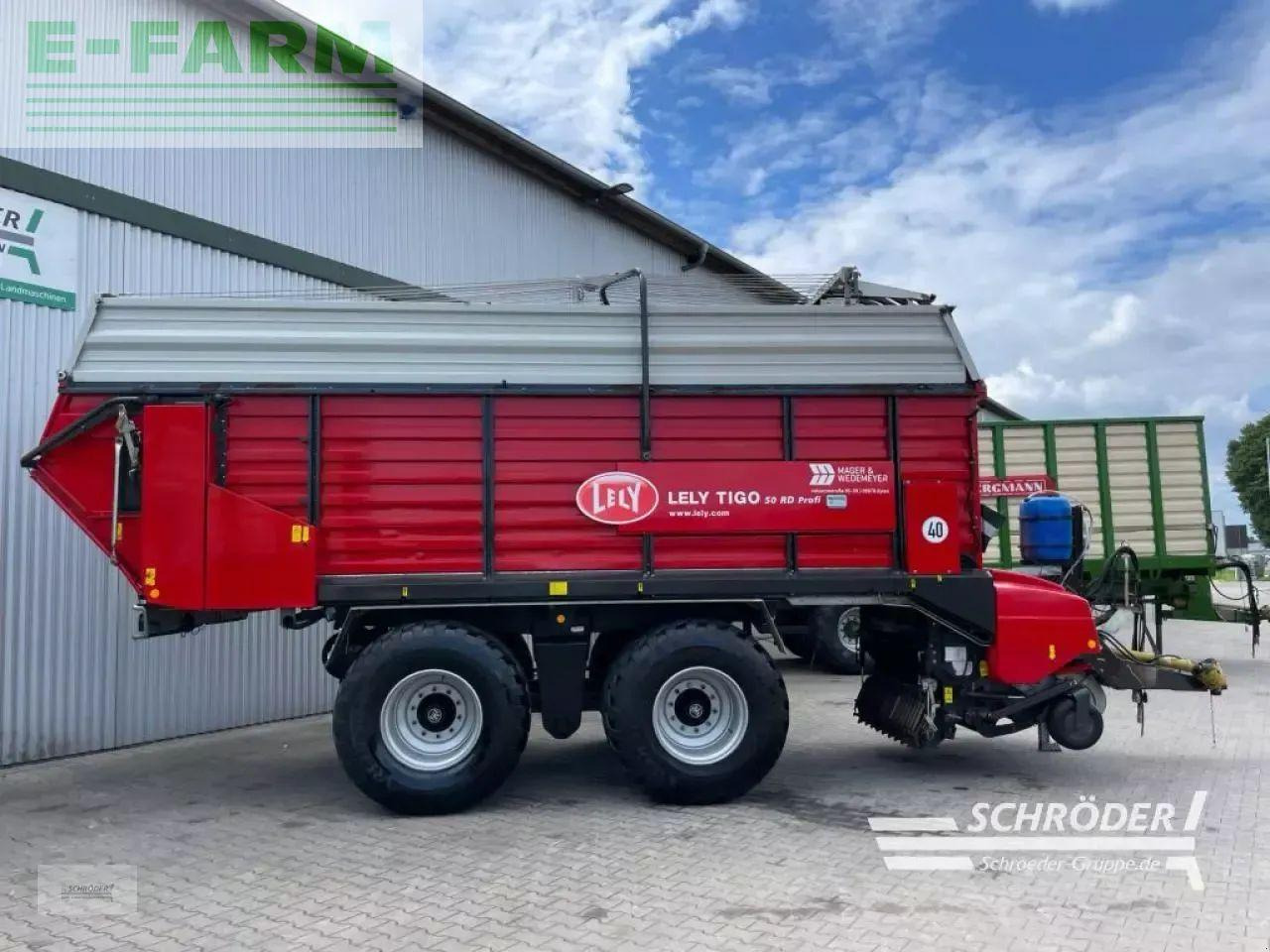 Lely tigo 50 rd profi - Remolque autocargador: foto 2 Lely tigo 50 rd profi - Remolque autocargador: foto 2
