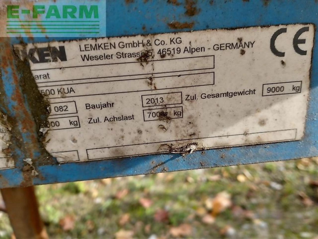 Lemken karat 9/500 kua - Cultivador: foto 2 Lemken karat 9/500 kua - Cultivador: foto 2