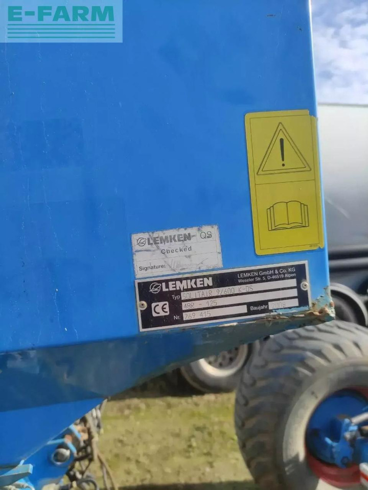 Lemken solitair 9 - Combinado de siembra: foto 5 Lemken solitair 9 - Combinado de siembra: foto 5