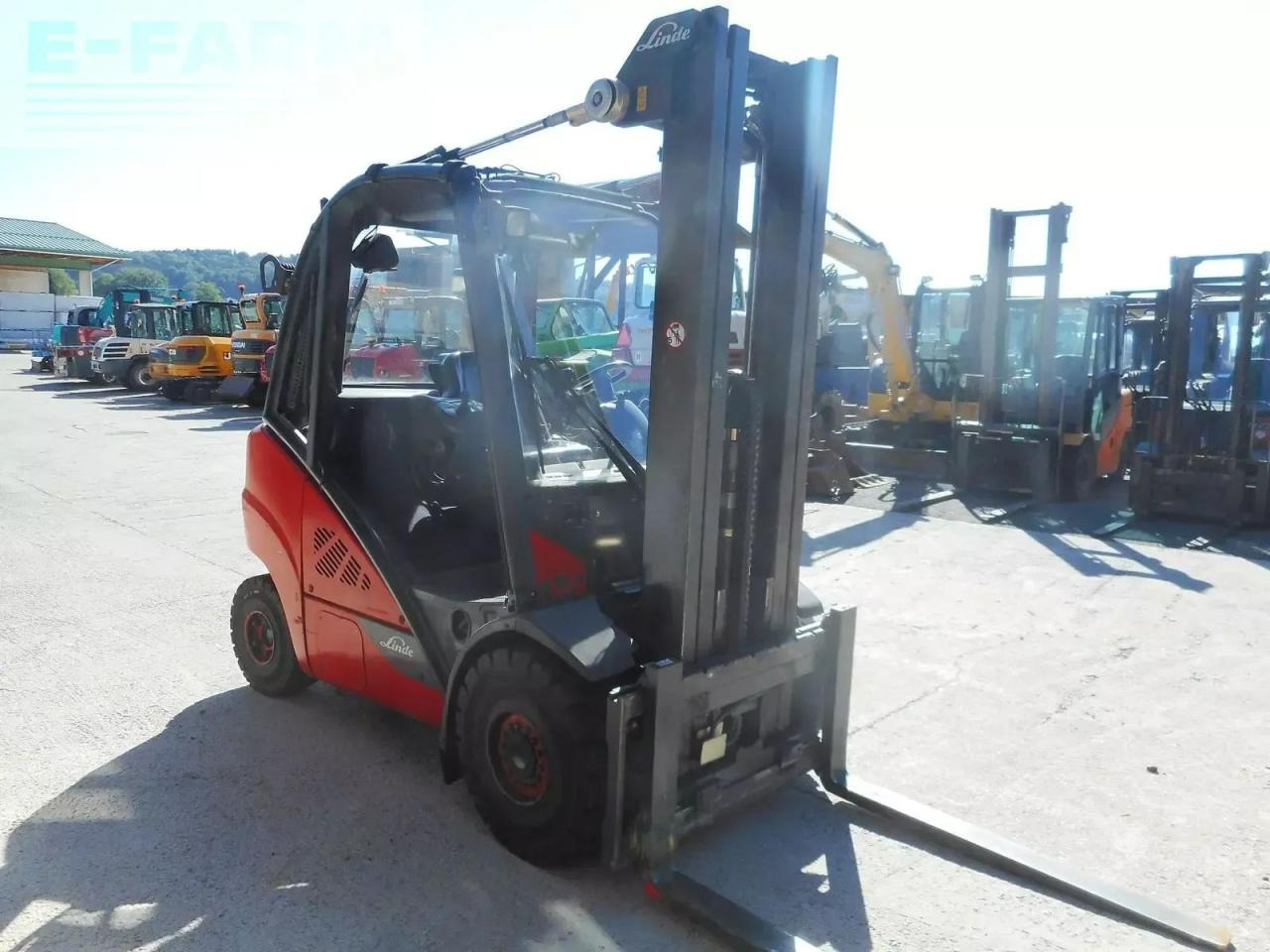 Linde h30d-02 triplex 5,5m + ss + halbkabine - Carretilla elevadora: foto 5 Linde h30d-02 triplex 5,5m + ss + halbkabine - Carretilla elevadora: foto 5