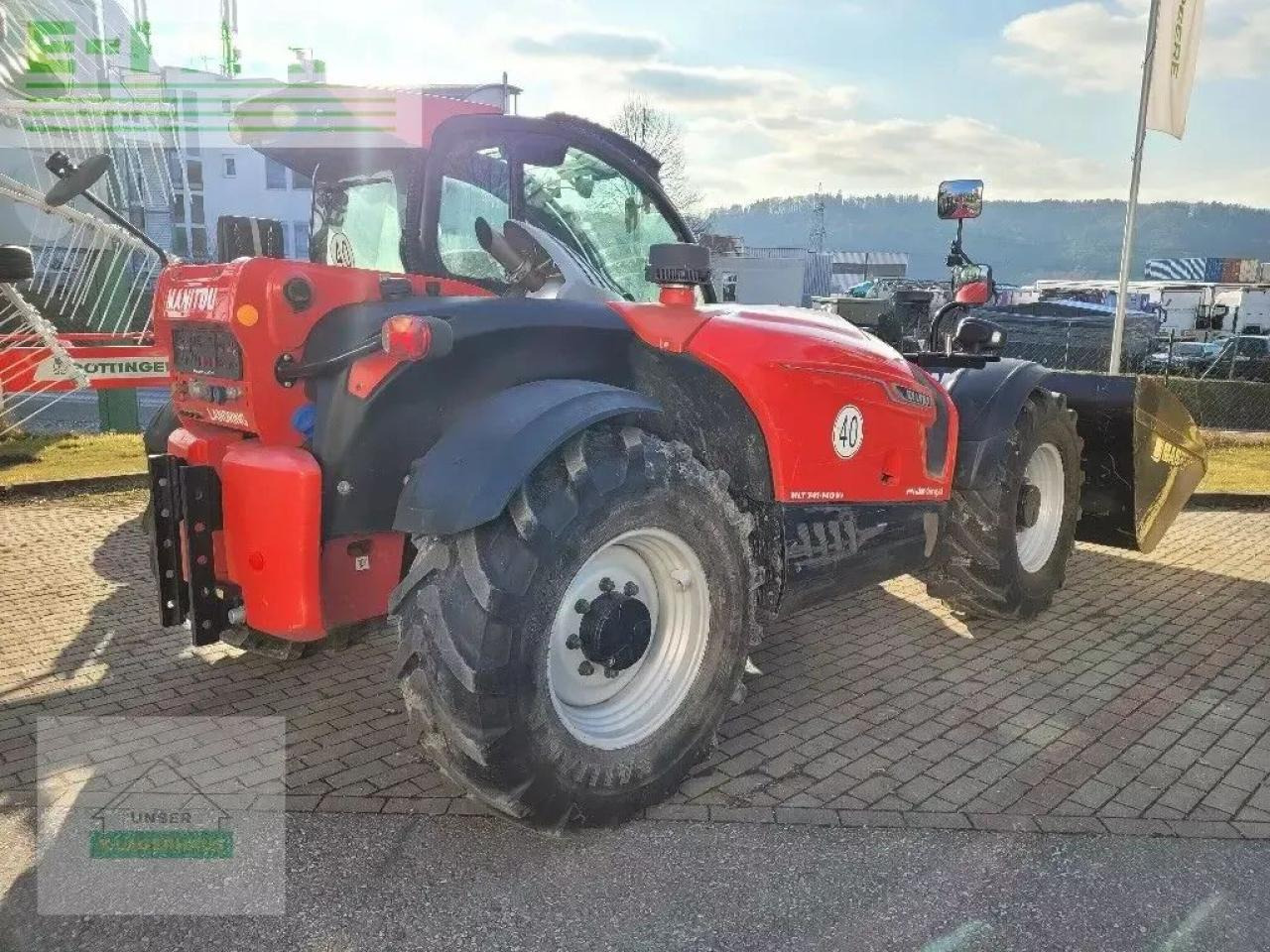 Manitou mlt 741 - Cargadora de ruedas: foto 2 Manitou mlt 741 - Cargadora de ruedas: foto 2