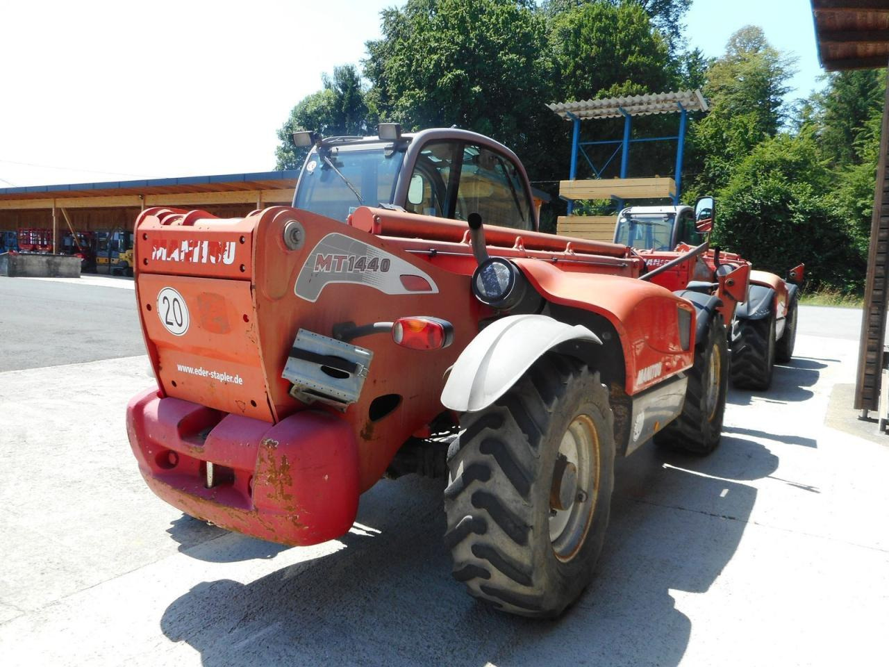 Manipulador telescópico Manitou mt 1440 privilege ( 14m 4t ): foto 10