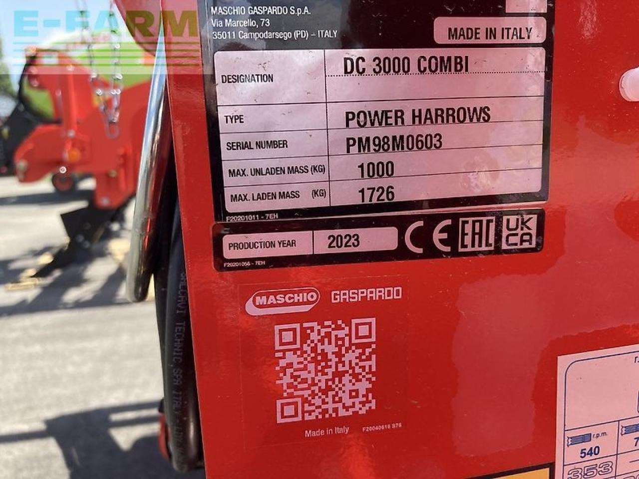 Maschio gaspardo dama 300 - Sembradora: foto 2 Maschio gaspardo dama 300 - Sembradora: foto 2