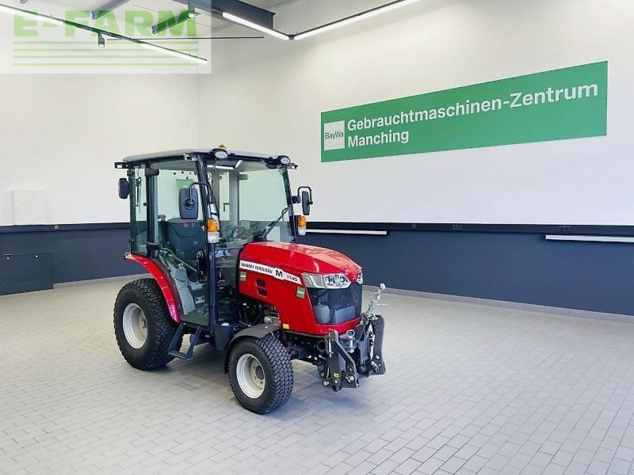 Massey Ferguson 1740m hc inkl. schild/streuer - Tractor: foto 1 Massey Ferguson 1740m hc inkl. schild/streuer - Tractor: foto 1