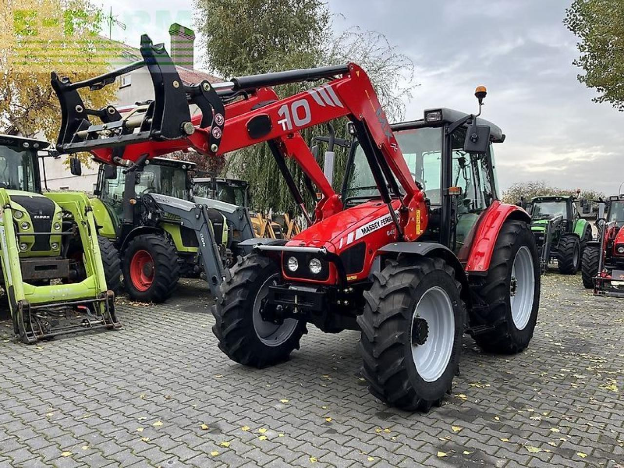 Massey Ferguson 6455 dyna-6 + mailleux mx t10 - Tractor: foto 1 Massey Ferguson 6455 dyna-6 + mailleux mx t10 - Tractor: foto 1