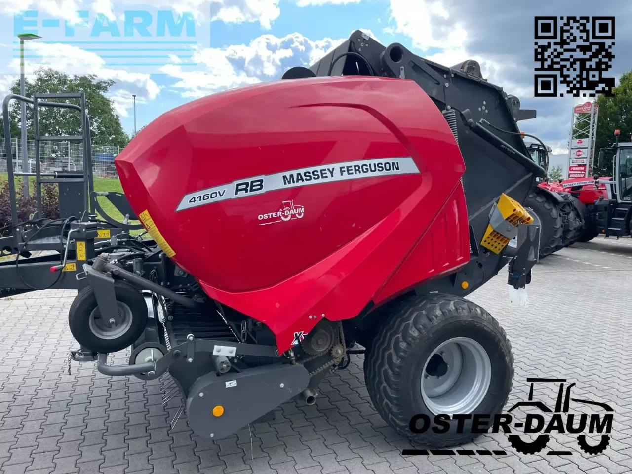 Massey Ferguson rb 4160 v xtra - Empacadora de pacas cuadradas: foto 2 Massey Ferguson rb 4160 v xtra - Empacadora de pacas cuadradas: foto 2