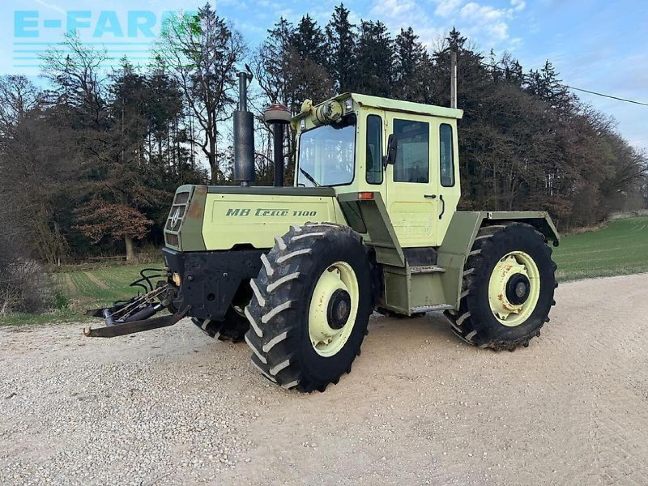 Mercedes-Benz mb trac 1100 - Tractor: foto 1 Mercedes-Benz mb trac 1100 - Tractor: foto 1