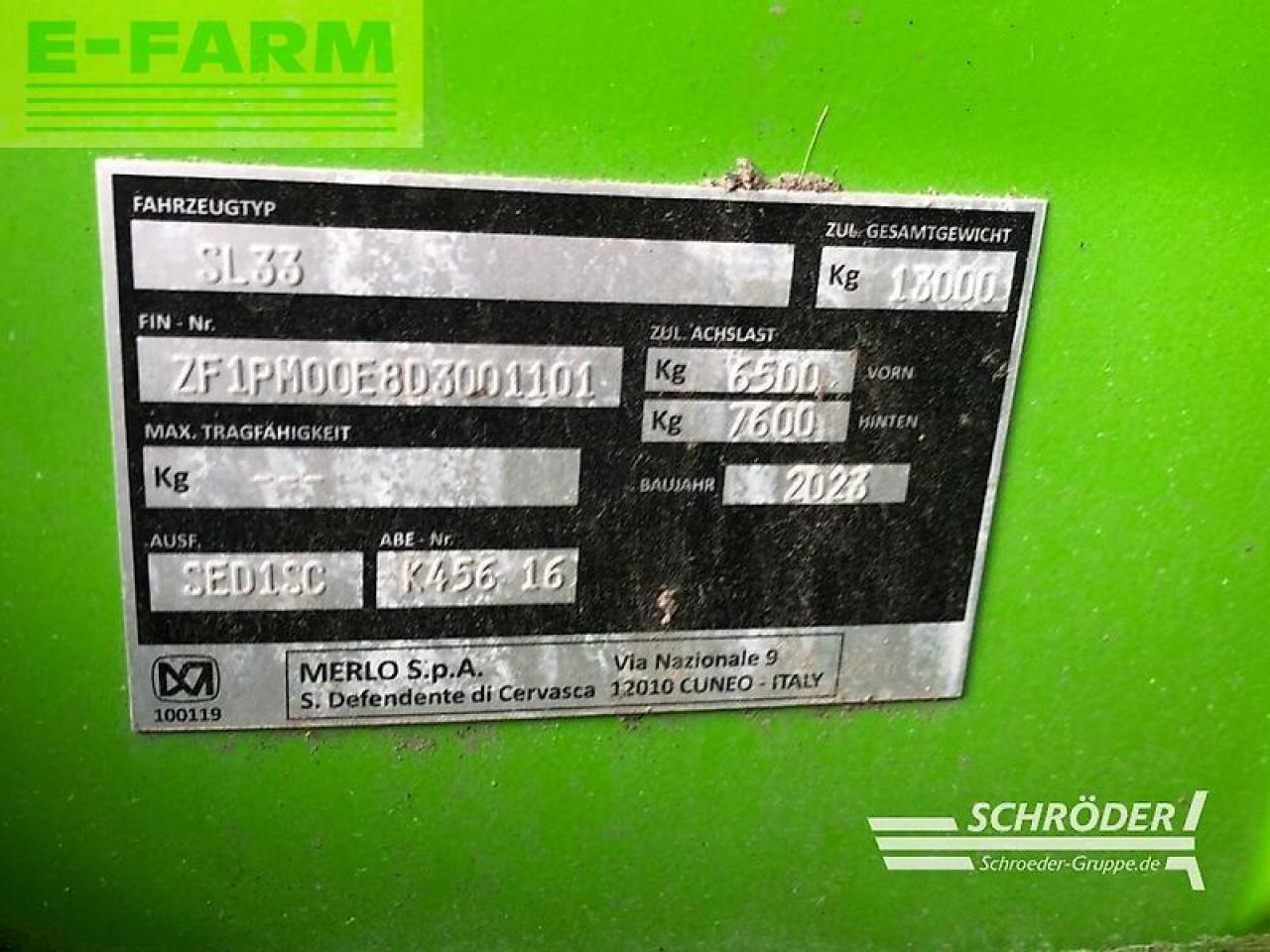 Merlo p 40.17 - Manipulador telescópico: foto 5 Merlo p 40.17 - Manipulador telescópico: foto 5
