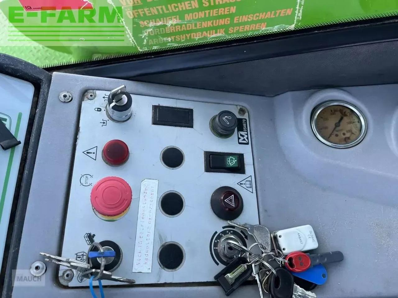 Manipulador telescópico Merlo roto 45.21 mcss mit funksteuerung: foto 15