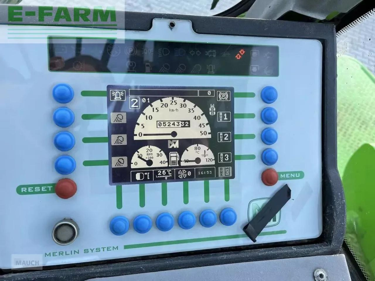 Manipulador telescópico Merlo roto 45.21 mcss mit funksteuerung: foto 16