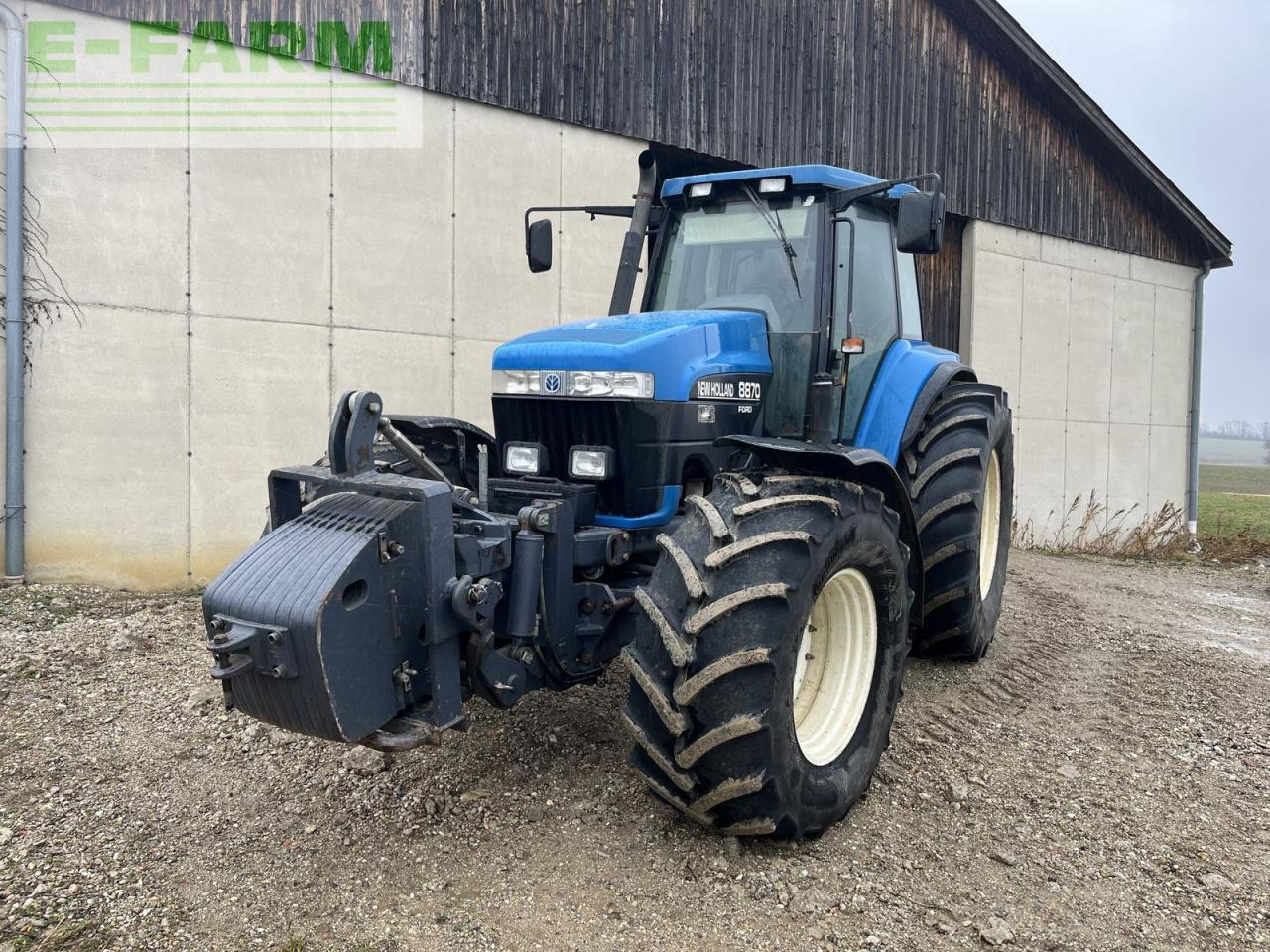 New Holland g 210 / 8870 - Tractor: foto 1 New Holland g 210 / 8870 - Tractor: foto 1