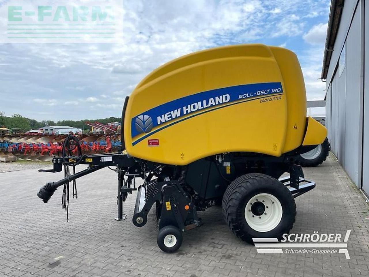 New Holland roll-belt 180 cropcutter - Empacadora de pacas cuadradas: foto 4 New Holland roll-belt 180 cropcutter - Empacadora de pacas cuadradas: foto 4
