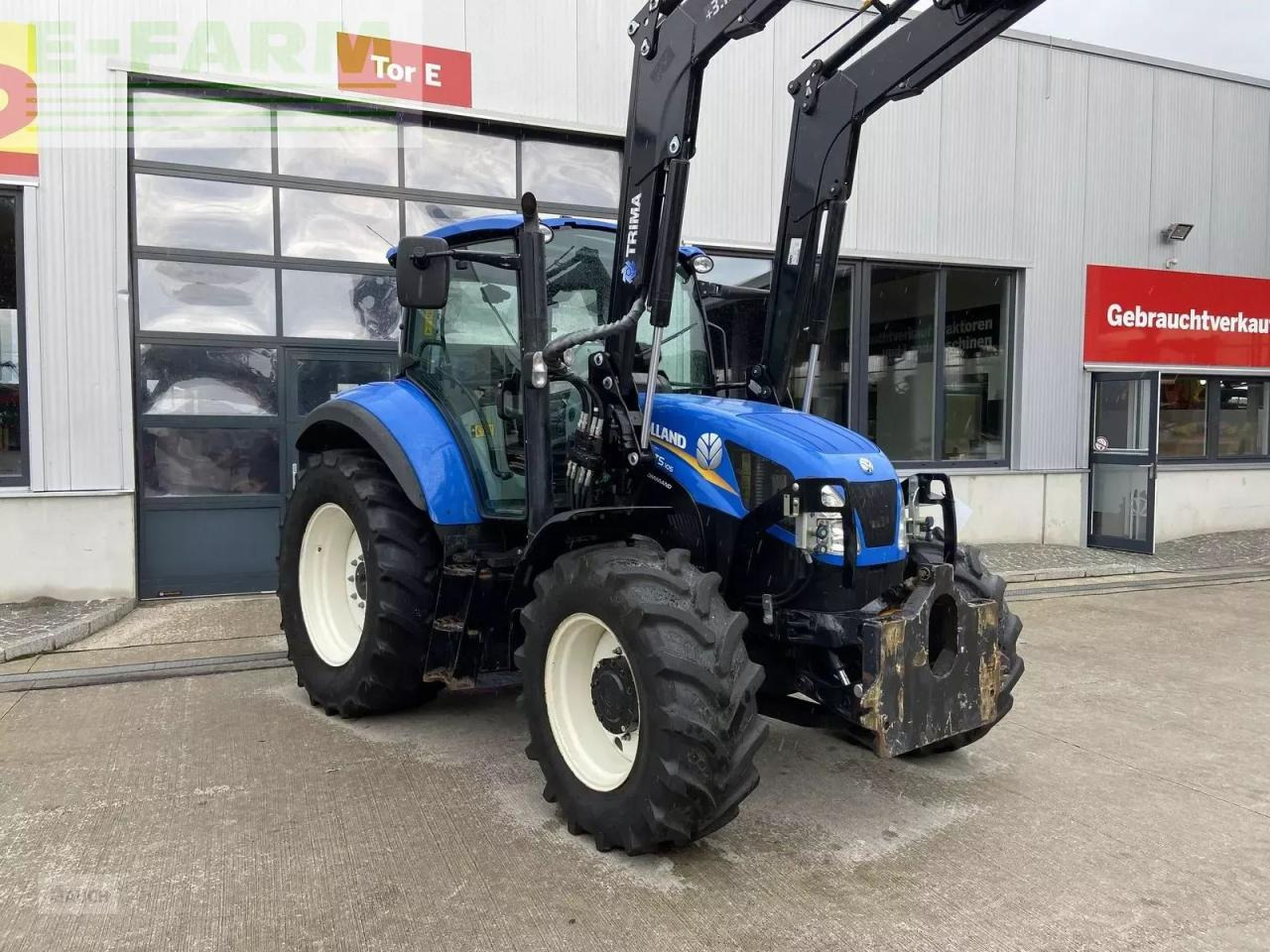 New Holland t5.105 electro command - Tractor: foto 4 New Holland t5.105 electro command - Tractor: foto 4