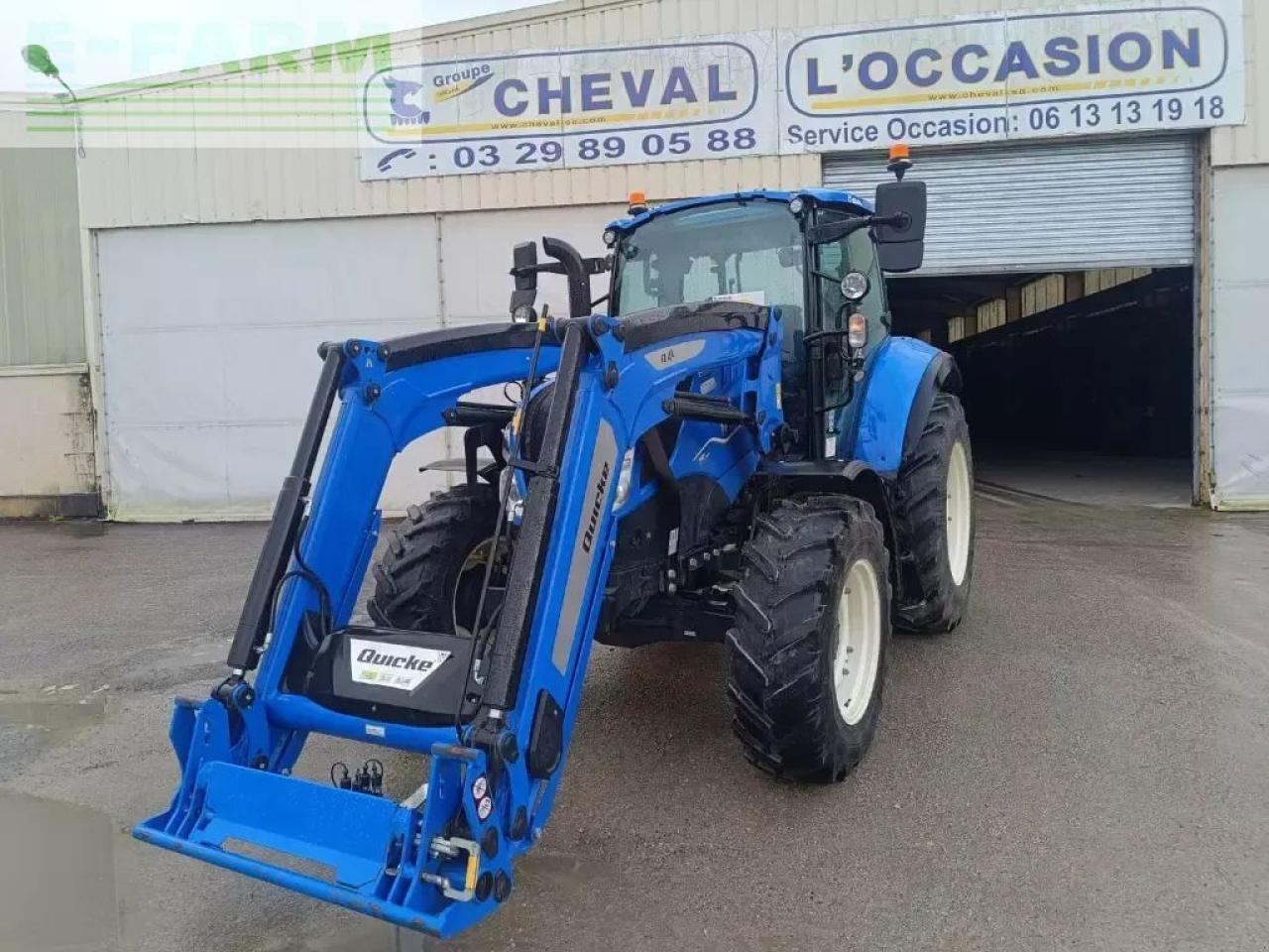 New Holland t5 110 electro - Tractor: foto 1 New Holland t5 110 electro - Tractor: foto 1