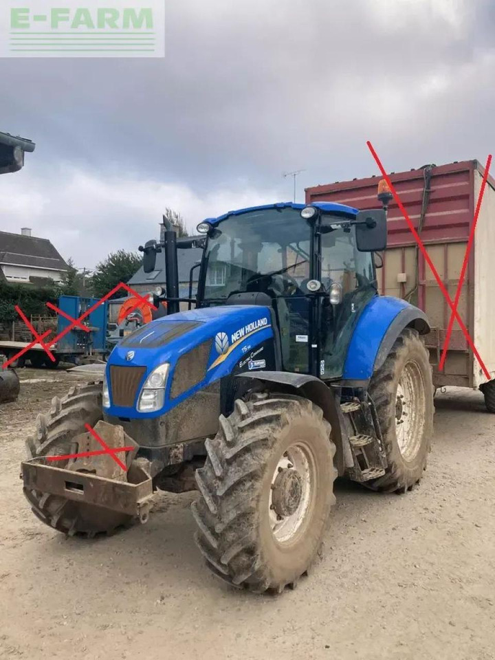 New Holland t5 95 electro command - Tractor: foto 1 New Holland t5 95 electro command - Tractor: foto 1