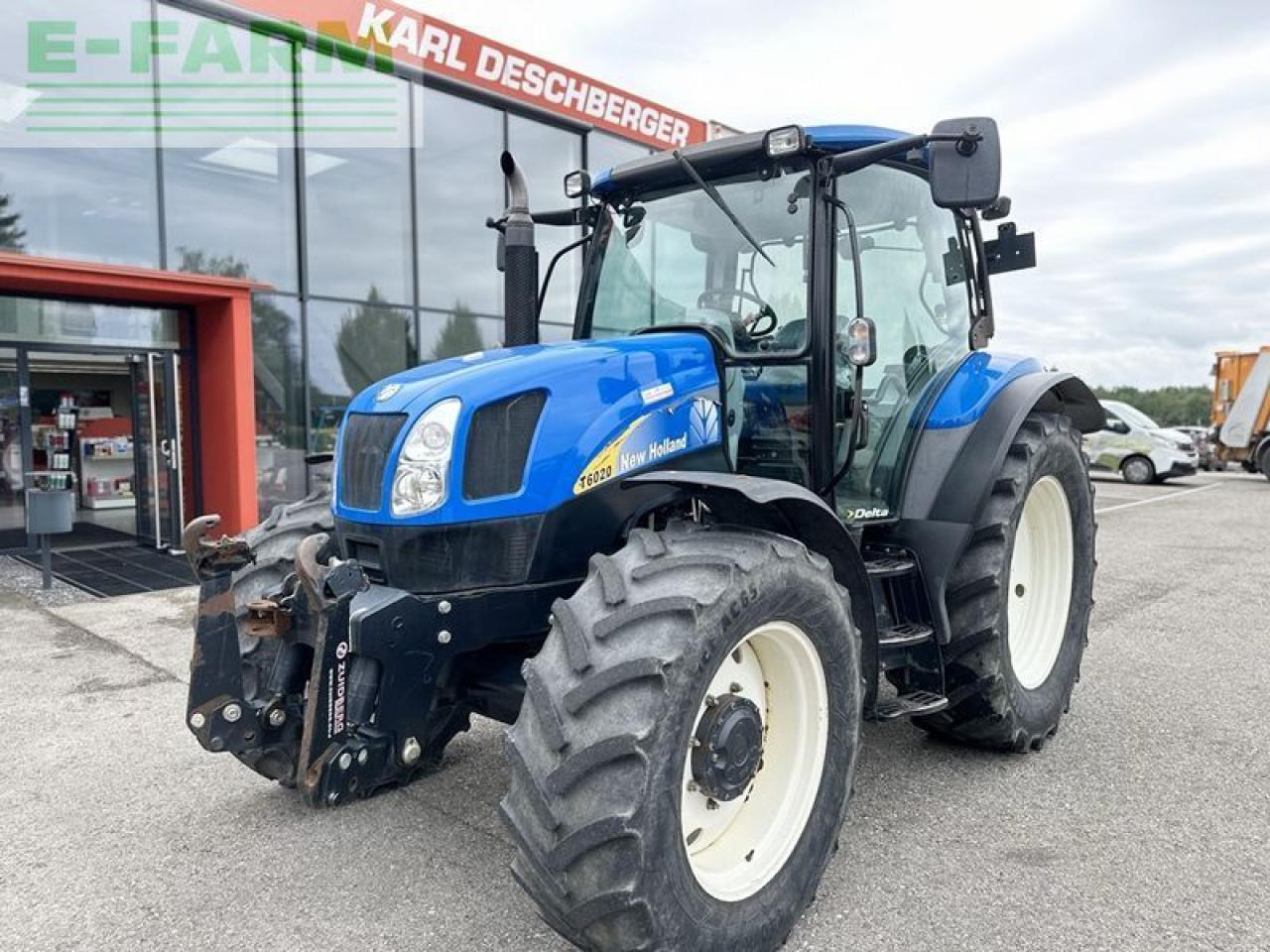 New Holland t6020 delta Delta - Tractor: foto 1 New Holland t6020 delta Delta - Tractor: foto 1