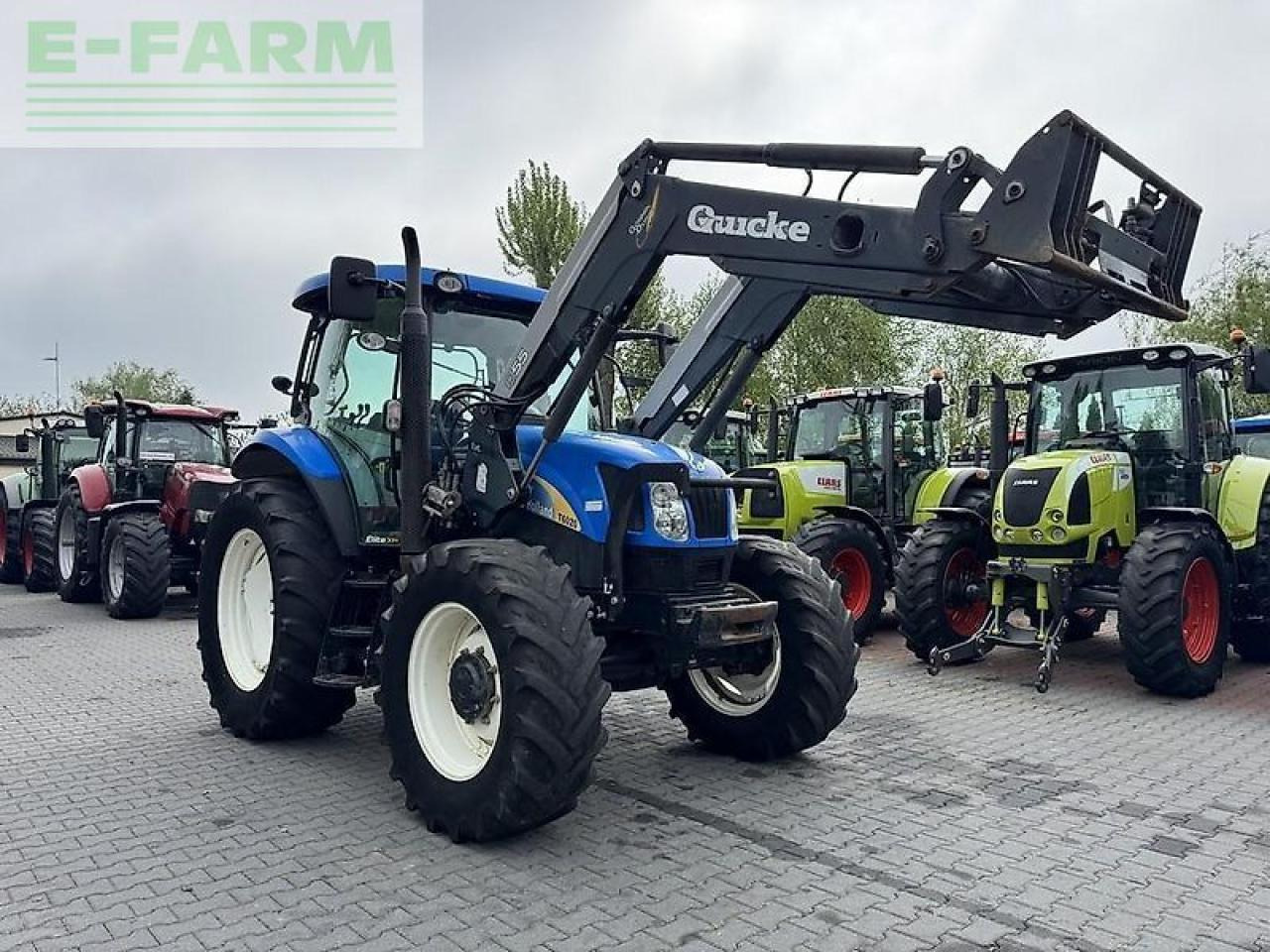 New Holland t6020 elite + quicke q55 Elite - Tractor: foto 3 New Holland t6020 elite + quicke q55 Elite - Tractor: foto 3