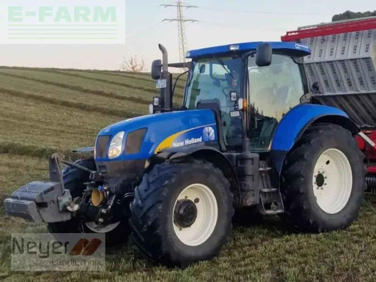 New Holland t6080 - Tractor: foto 1 New Holland t6080 - Tractor: foto 1