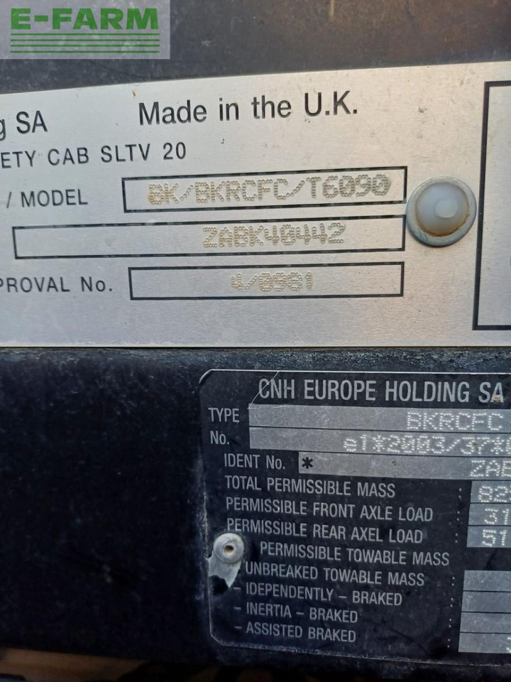 Tractor New Holland t6090 range & power command: foto 12 Tractor New Holland t6090 range & power command: foto 12