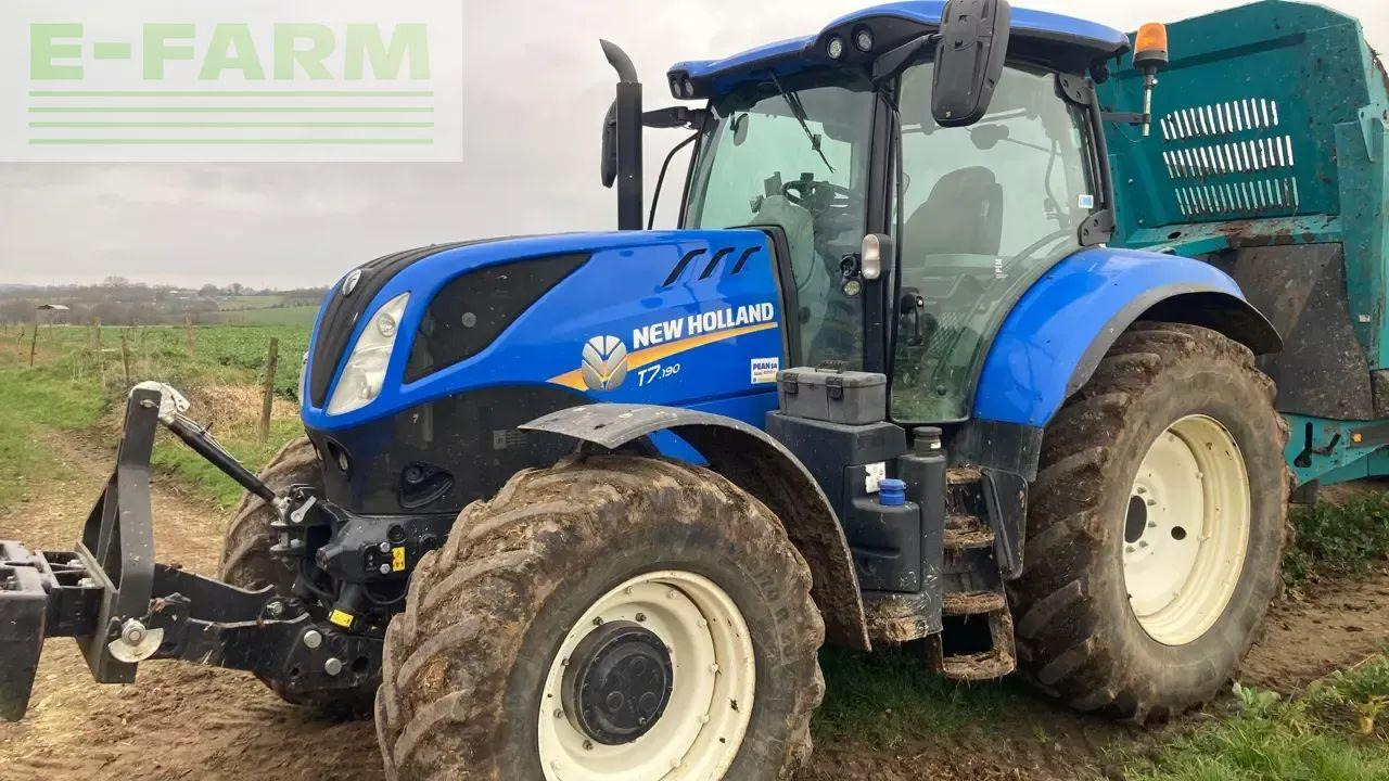 New Holland t7.190 - Tractor: foto 1 New Holland t7.190 - Tractor: foto 1