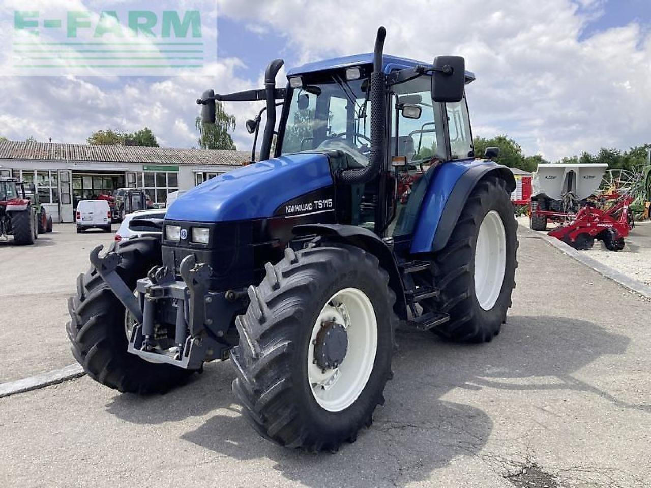 New Holland ts 115 - Tractor: foto 4 New Holland ts 115 - Tractor: foto 4