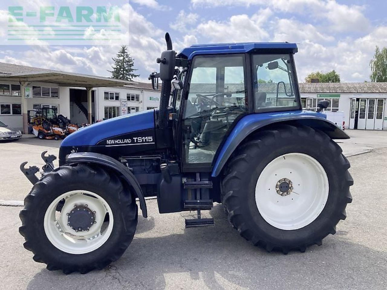 New Holland ts 115 - Tractor: foto 5 New Holland ts 115 - Tractor: foto 5
