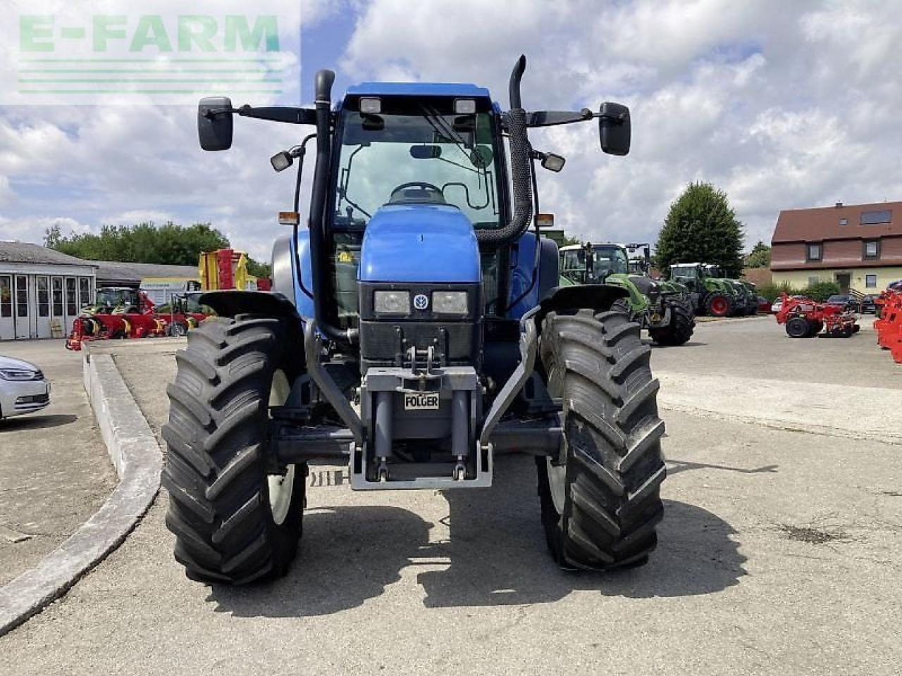 New Holland ts 115 - Tractor: foto 3 New Holland ts 115 - Tractor: foto 3