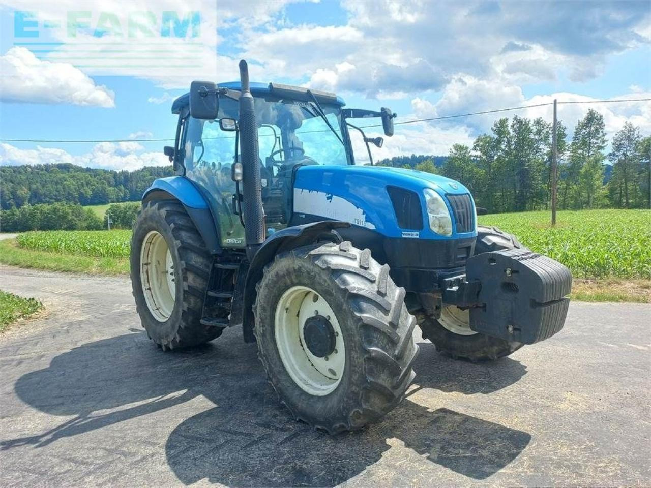 New Holland ts115a delta Delta - Tractor: foto 3 New Holland ts115a delta Delta - Tractor: foto 3