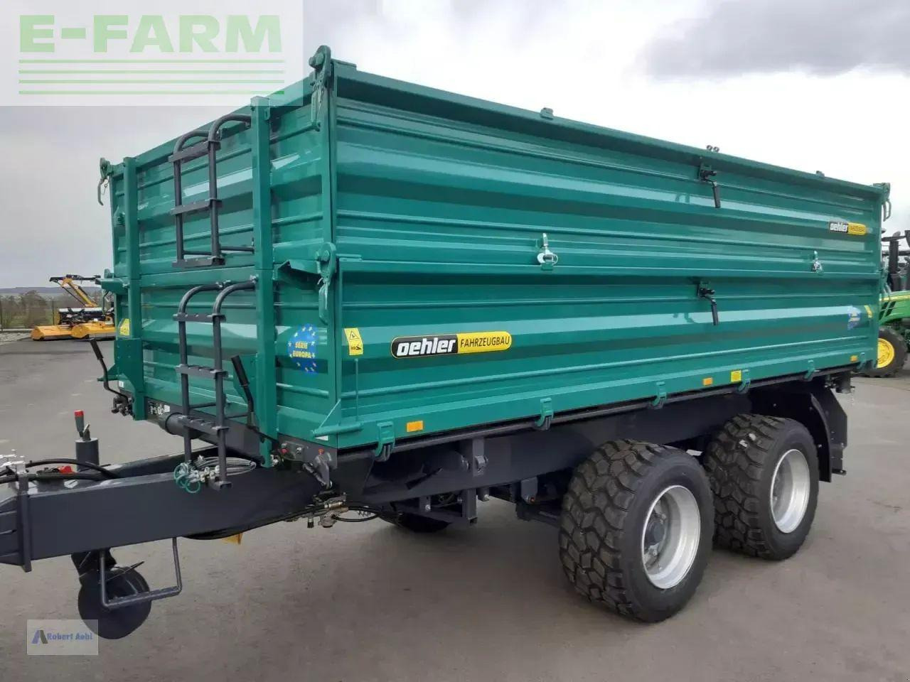 Oehler ol tdk 140 - Remolque volquete agrícola: foto 1 Oehler ol tdk 140 - Remolque volquete agrícola: foto 1