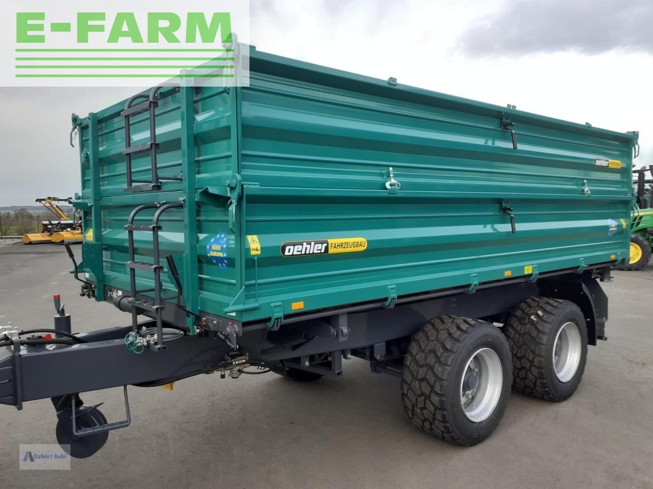 Oehler ol tdk 140 - Remolque volquete agrícola: foto 1 Oehler ol tdk 140 - Remolque volquete agrícola: foto 1