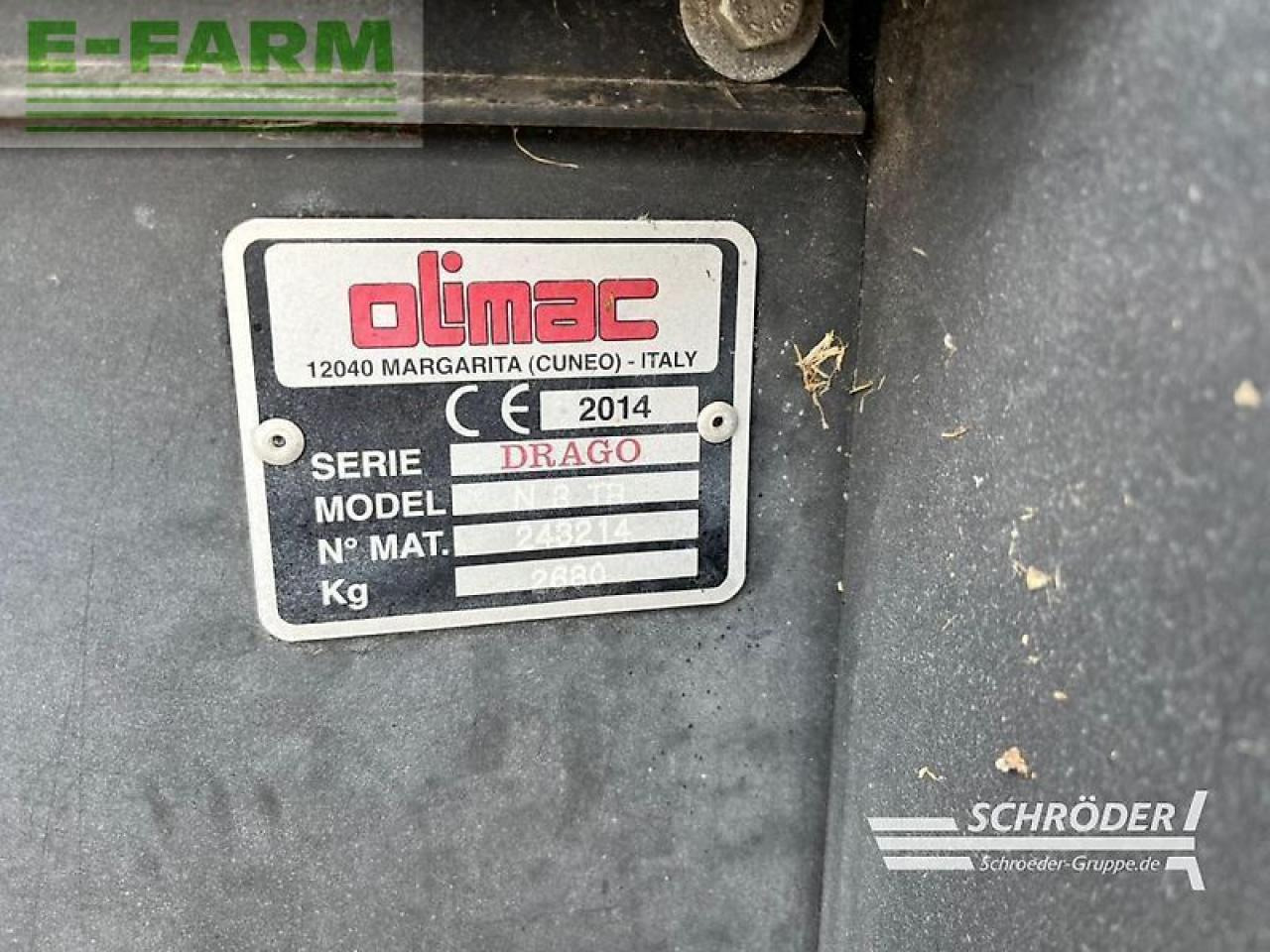 Olimac drago n 8 tr 6,00 m - Accesorios para cosechadoras de forraje: foto 2 Olimac drago n 8 tr 6,00 m - Accesorios para cosechadoras de forraje: foto 2