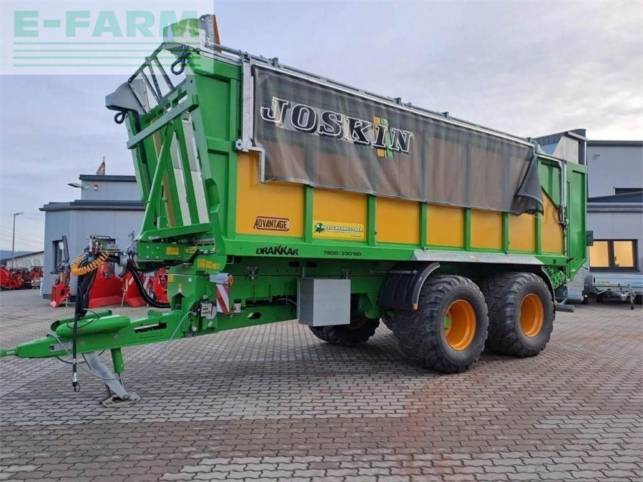 Joskin drakkar 7600/33d180 - Otros maquinaria: foto 1 Joskin drakkar 7600/33d180 - Otros maquinaria: foto 1