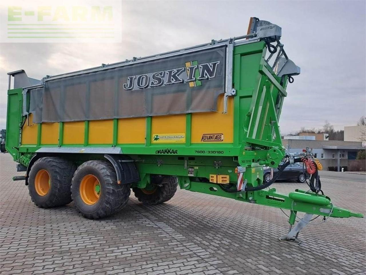 Joskin drakkar 7600/33d180 - Otros maquinaria: foto 3 Joskin drakkar 7600/33d180 - Otros maquinaria: foto 3