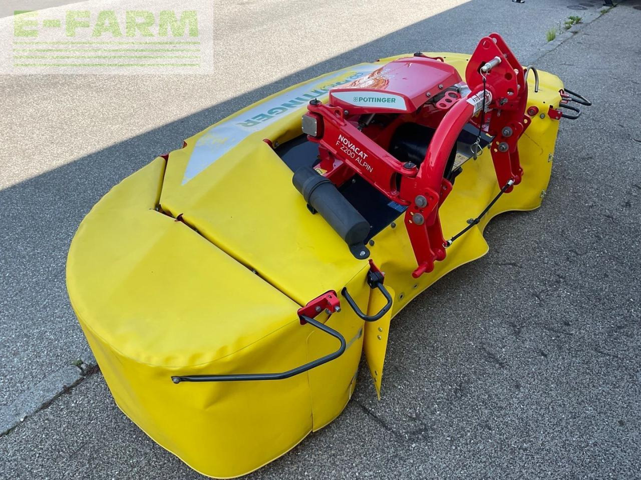 Segadora Pöttinger NOVACAT F 2200 Alpin: foto 6 Segadora Pöttinger NOVACAT F 2200 Alpin: foto 6