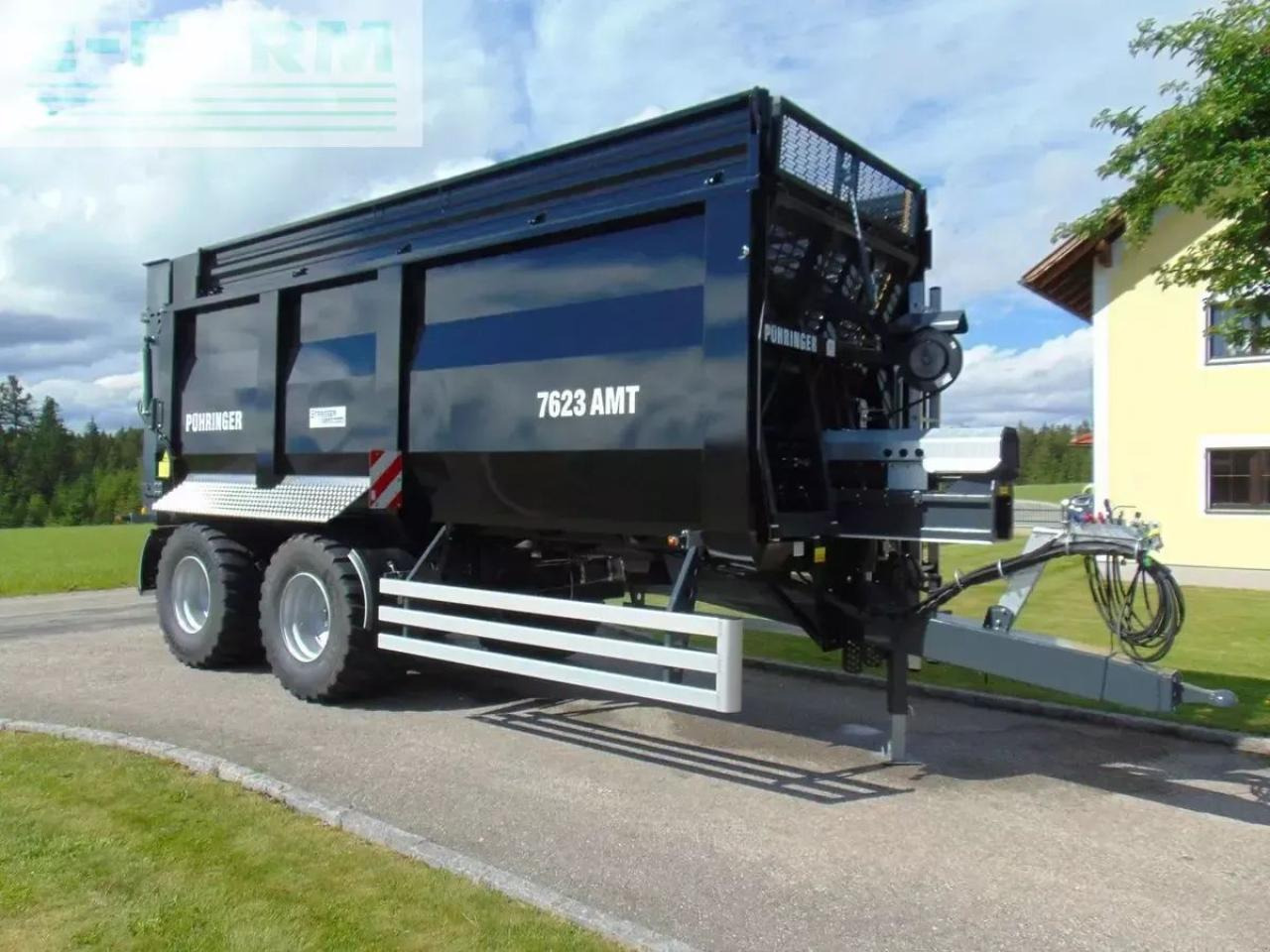Pühringer 7623 amt, 24t, 40 km/h - Remolque volquete agrícola: foto 1 Pühringer 7623 amt, 24t, 40 km/h - Remolque volquete agrícola: foto 1