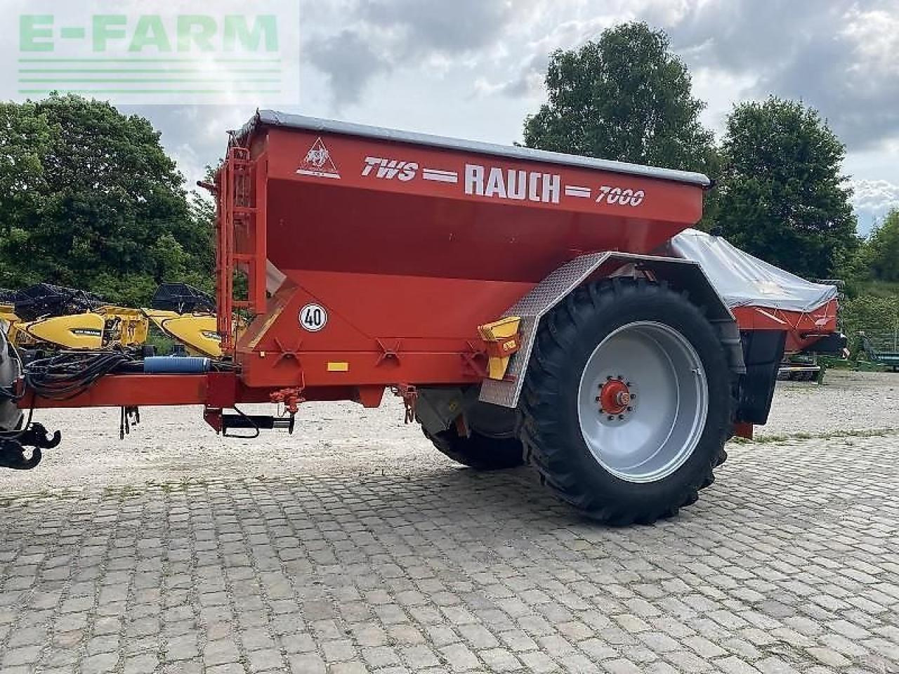 Rauch tws 7000 - Esparcidor de fertilizantes: foto 1 Rauch tws 7000 - Esparcidor de fertilizantes: foto 1