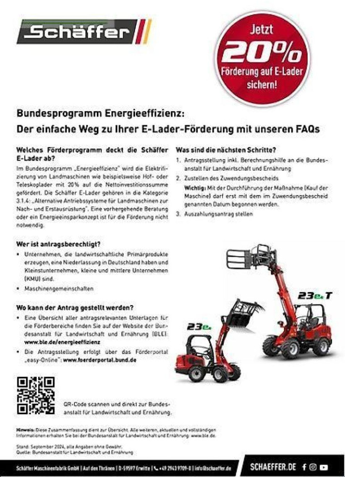 Schäffer 23e mit kabine - Miniexcavadora: foto 2 Schäffer 23e mit kabine - Miniexcavadora: foto 2