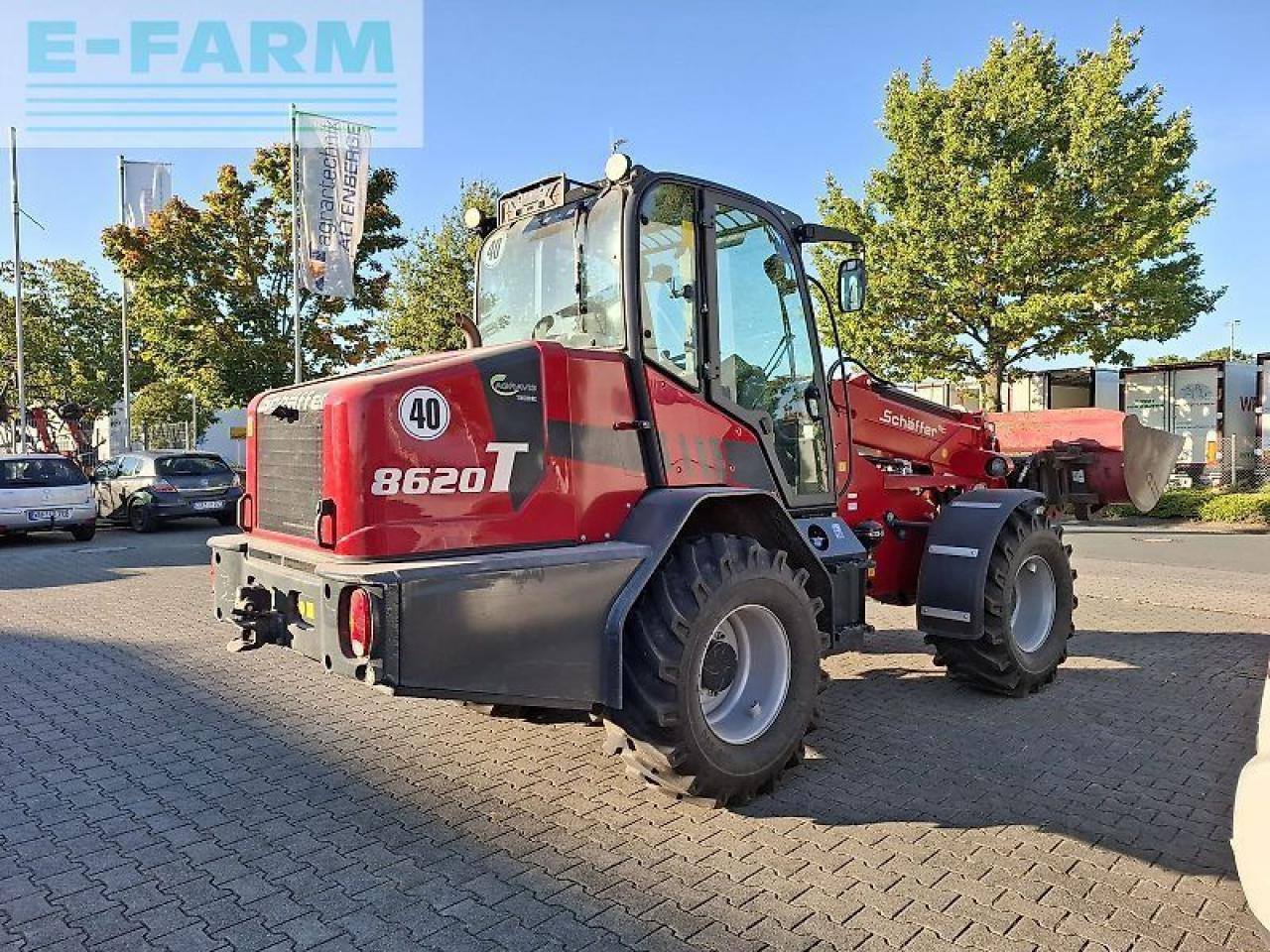Schäffer 8620t - 2 mit 40km/h, klima, 95 kw - Miniexcavadora: foto 5 Schäffer 8620t - 2 mit 40km/h, klima, 95 kw - Miniexcavadora: foto 5