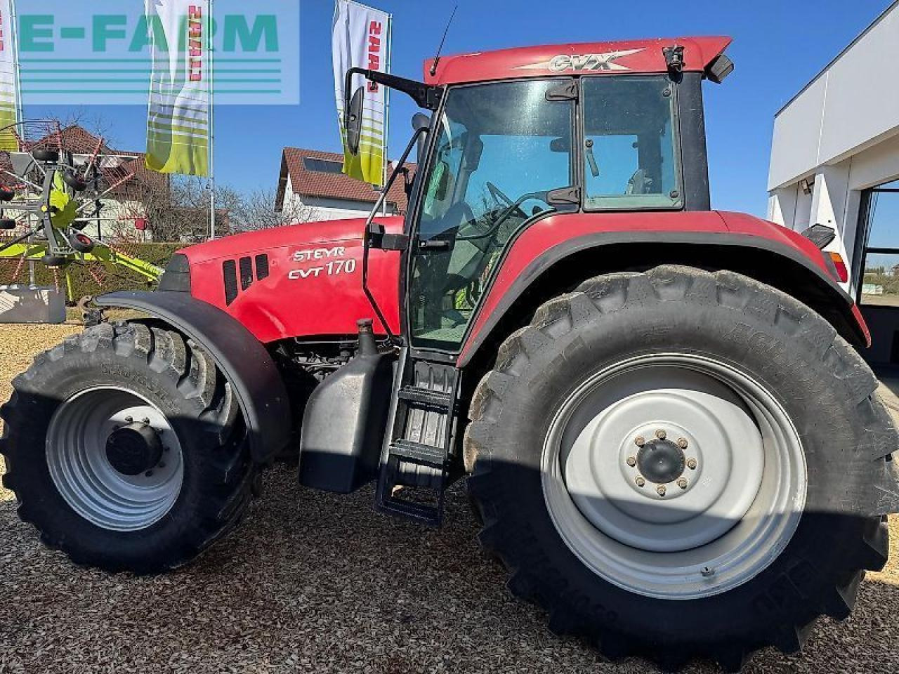 Steyr 170 cvt komfort - Tractor: foto 4 Steyr 170 cvt komfort - Tractor: foto 4
