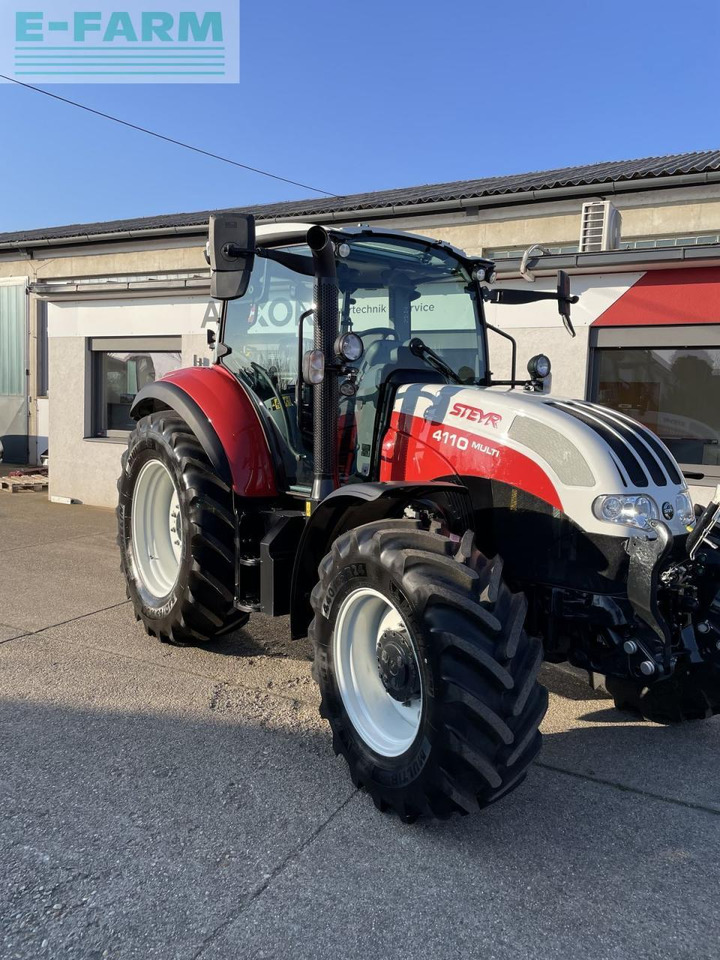 Steyr 4110 multi (stage v) - Tractor: foto 1 Steyr 4110 multi (stage v) - Tractor: foto 1